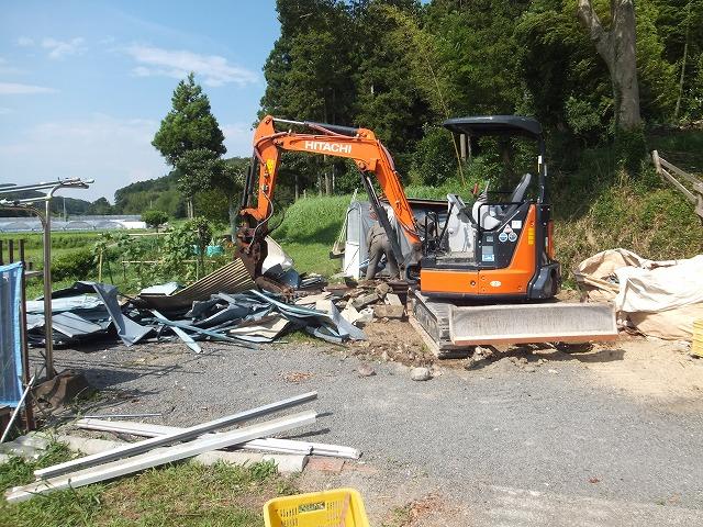 御前崎市 解体中